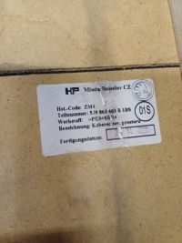 Podłogo обшивка багажника універсал skoda fabia ii nr. 5j9863463b в Україні, фото thumb