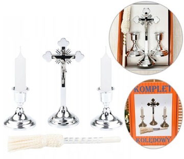 CAROL SET CROSS ПОДСВЕЧНИК СВЕЧИ 19 СМ CAROL + разбрызгиватель 20 см бесплатно