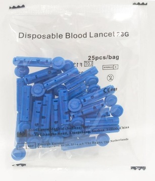 RIGHTEST GL 300 LANCETS ИГЛЫ ДЛЯ СТРОИТЕЛЬСТВА 200 ШТ.