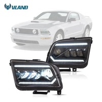фото thumb №1, Фары лампы l+r vland led динамические europa ford mustang v 5 2004-2009