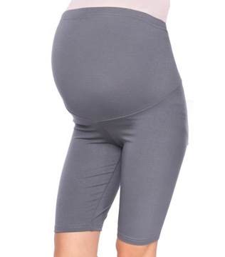 Wygodne krótkie legginsy ciążowe Mama 1052 2/3s