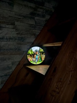 Zegar lampka nocna MINECRAFT różne wzory