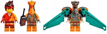LEGO NINJAGO 71762 ОГНЕННЫЙ ДРАКОН КАЙЯ ЭВО