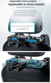 фото thumb №11, Підголівник автомобільний uniwersalny/regulowane спинка głowy/poduszka дорожній