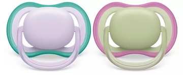 Соска AVENT ULTRA AIR 0–6 мес ДЫШАЩАЯ + ЧЕХОЛ