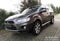 фото thumb №9, Накладка na бампер задній do mitsubishi outlander 2 czarna