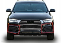Premium решітка  решітка права+ ліва audi rsq3 q3 14-18r рестайлінг  + датчики Зі Шроту, фото thumb