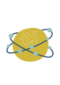 Zestaw 3 PLAKATY dziecięce planeta KOSMOS A4