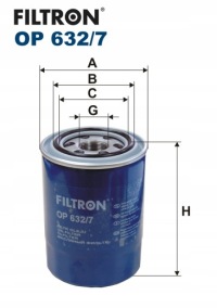 фото thumb №2, Filtron фільтр оливи op632/7 do hyundai h-1 kia sorento i