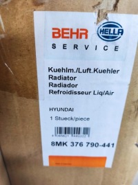 Радиатор воды hyundai kia sportage 8mk376790441 в Украине, фото thumb