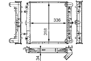 фото thumb №9, Радіаторів двигуна води porsche 911 911 targa boxster 2.5-3.6
