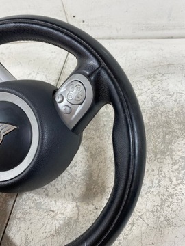 фото thumb №9, Руль mini cooper r56 чёрная кожа мультифункция