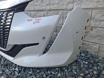 фото thumb №6, Бампер переднє перед 6 pdc kwed peugeot 208 ii 2019- #7458