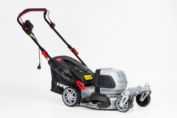 Kosiarka ELEKTRYCZNA NAC Silnik INDUKCYJNY 1800 W 46cm 4w1 STALOWA Kosz 50l