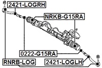 фото thumb №3, Наконечник руля левая renault logan 2005-2013 febest