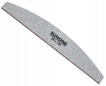 Пилочка для ногтей SUNONE Zebra BOAT 80/100