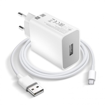 Оригинальное быстрое зарядное устройство Xiaomi + кабель USB-C