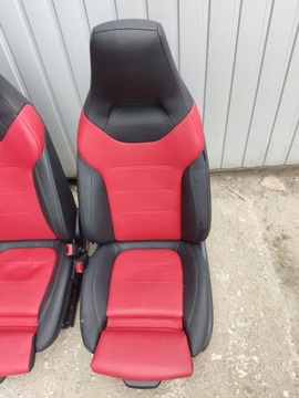 фото thumb №8, Mercedes cla w118 сидіння amg шкіра подушки sedan