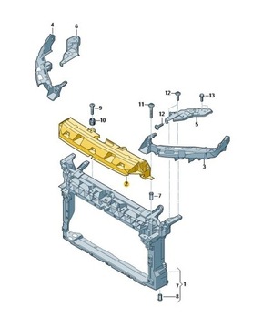 фото thumb №1, Накладка підтримка ременя передньої cupra formentor
