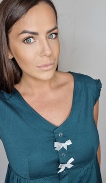 Коша кормление рубашка Basia Emerald Size 4xl