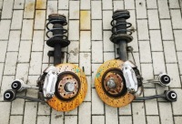 фото thumb №1, Mercedes slk w171 r171 3.5 v6 mcperson правый перед + рычаги диск 340mm