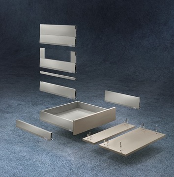Ящик Blum Merivobox E белый L-270 с крышкой BOXCAP