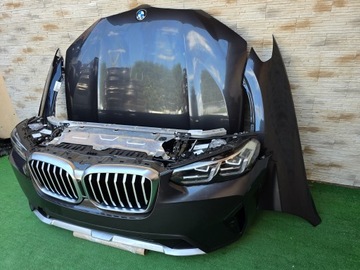 MASKA BŁOTNIKI ZDERZAK LAMPY PAS CHŁODNICE BMW X3 G01 LCI A90 X LINE