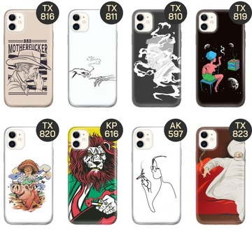 ЧЕХОЛ ДЛЯ IPHONE 11 SMOKER DESIGN КРЫШКА КОРПУСА SMOKER WEED JUNIT