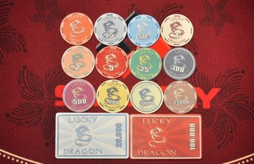 Жетон Bold Class Poker Ceramics номиналом 1 доллар США