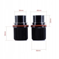 фото thumb №5, Маркерные огни led кольца 160 w cree e39 2x80w 6000k