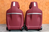 фото thumb №15, Bmw 7' g70 i7 g70 салон сиденья sport з підігрівом bowers veganza burgundy