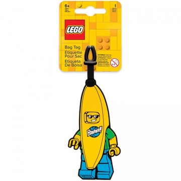 БАГАЖНАЯ БИРКА ДЛЯ СУМКИ-РЮКЗАКА BANANA LEGO 53057