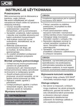 МОЛОТОК ДЛЯ Сноса JCB SDS MAX 15J