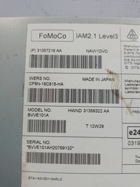 фото thumb №8, Панель / радіопрогравач cd/dvd/gps volvo xc60 2012 31357216aa