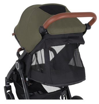 WÓZEK SPACEROWY PetiteMars Street 2 AIR STELAŻ KLAMRA OAK ULTIMATE GREY