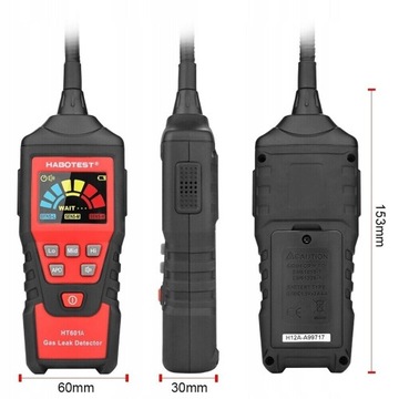 ДЕТЕКТОР HT601A ОБНАРУЖАЕТ УТЕЧКИ ГАЗА, СИГНАЛИЗАЦИЯ МЕТАНА