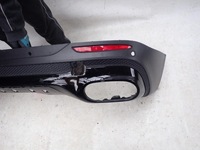 фото thumb №8, Mercedes glb x247 amg 19- dół накладка спойлер бампера зад задний pdc