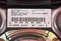фото thumb №9, Подушка безопасности подушка безопасности водителя 1634600298 mercedes ml w163 01-05