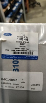 Прокладка картера масляный 1.8d ford fiesta focus 2 Цена, фото thumb