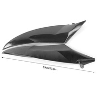 фото thumb №13, Верхній кришка бака motocykla w стиль волокна вугільний захист верхній