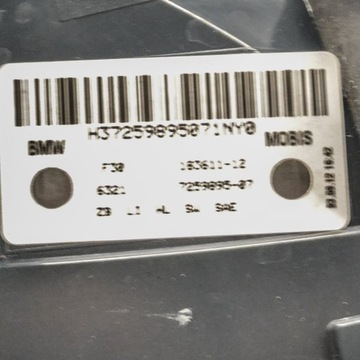 фото thumb №9, Bmw 3 f30 f35 f31 2012 ліва сторона лампа задня