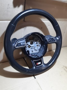 фото thumb №13, Audi a6 c7 руль s-line кожа мультифункция лепестки 8x0419091m