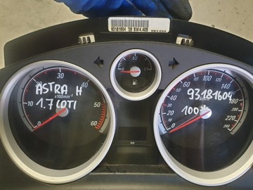 фото thumb №5, Спідометр  прилади opel astra h 1.7 cdti 93181604