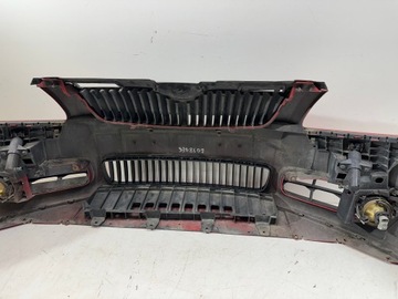 фото thumb №13, Бампер перед skoda fabia ii roomster передний рестайлинг омыватель