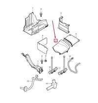 фото thumb №8, Крышка аккумулятор volvo s80 mk2 31212002 оригинальная