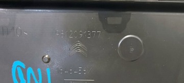 фото thumb №12, Планка бампера pod номерні знаки перед citroen ds4 рестайлінг 15-