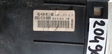фото thumb №10, Спідометр  прилади peugeot 206 1998-2001 дві штекери 9634961180