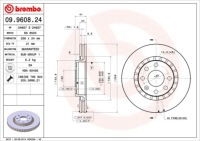фото thumb №3, Тормозные диски тормозные колодки перед brembo daewoo lanos sedan