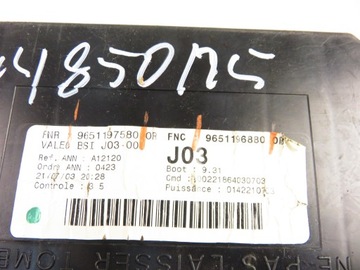 фото thumb №10, Bsi peugeot 307 2.0 hdi 110 9651196880 9651197580