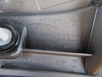 фото thumb №8, Спойлер спойлер козырёк крышки зад ford fiesta mk8 16-20